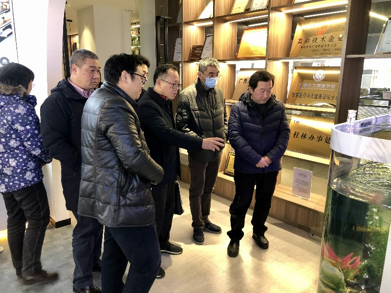 桂林市科協莫紹芬主席一行蒞臨我司指導工作