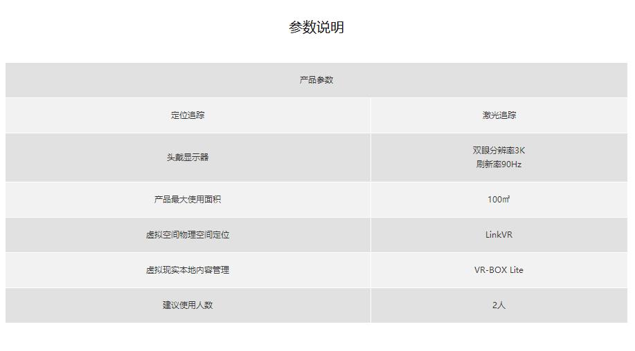 （硬件）G-SPACE臨境，沉浸式VR多人協(xié)同大空間顯示產(chǎn)品